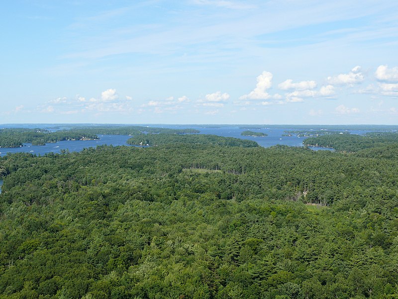 پارک ملی هزار جزیره (Thousand Islands National Park)، انتاریو